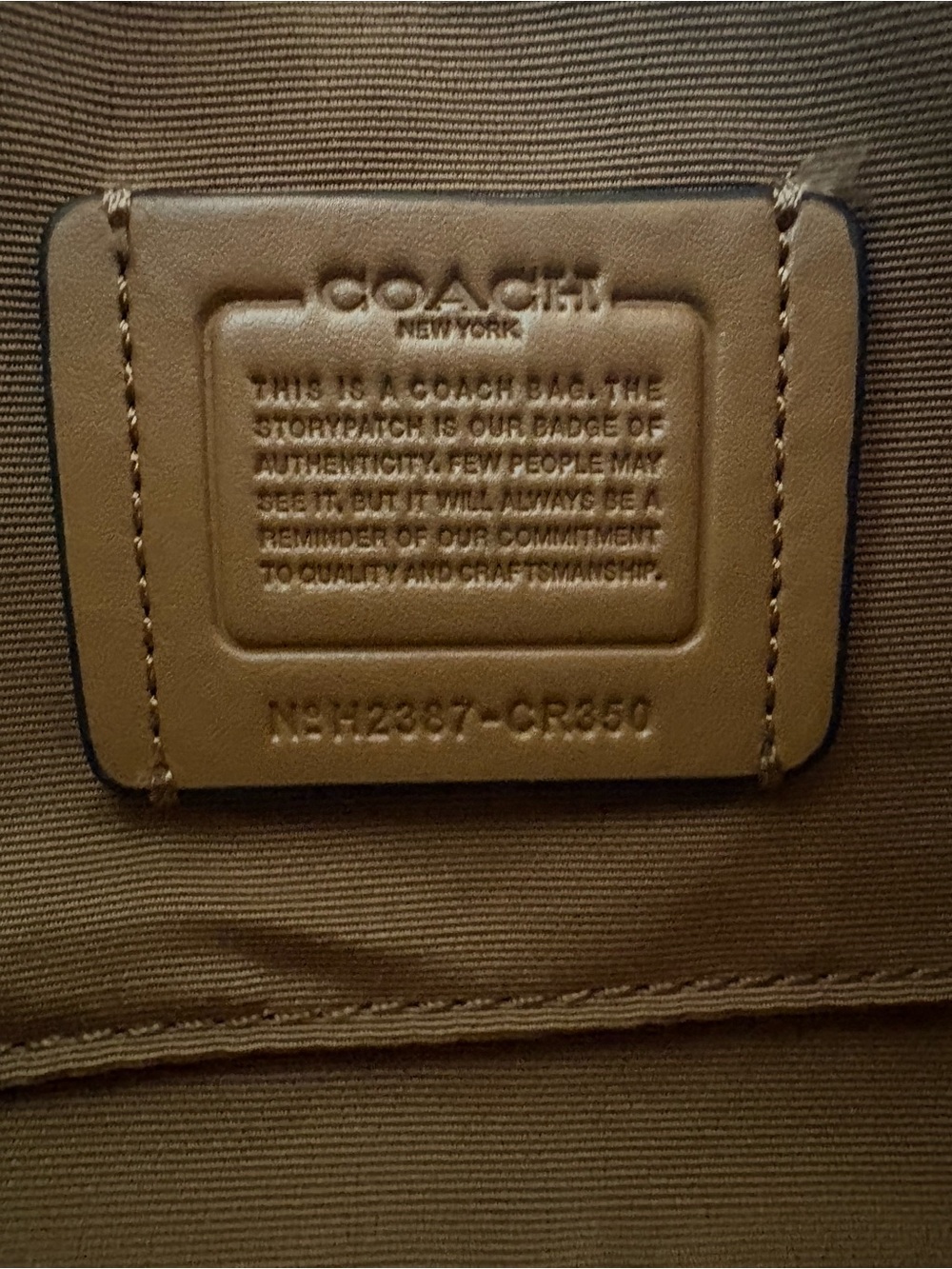 COACH Teri Straw Shoulder Bag - Picture 5 of 5